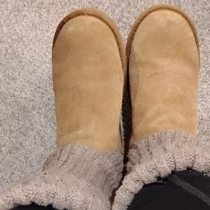UGG Tan Suede Winter Boots